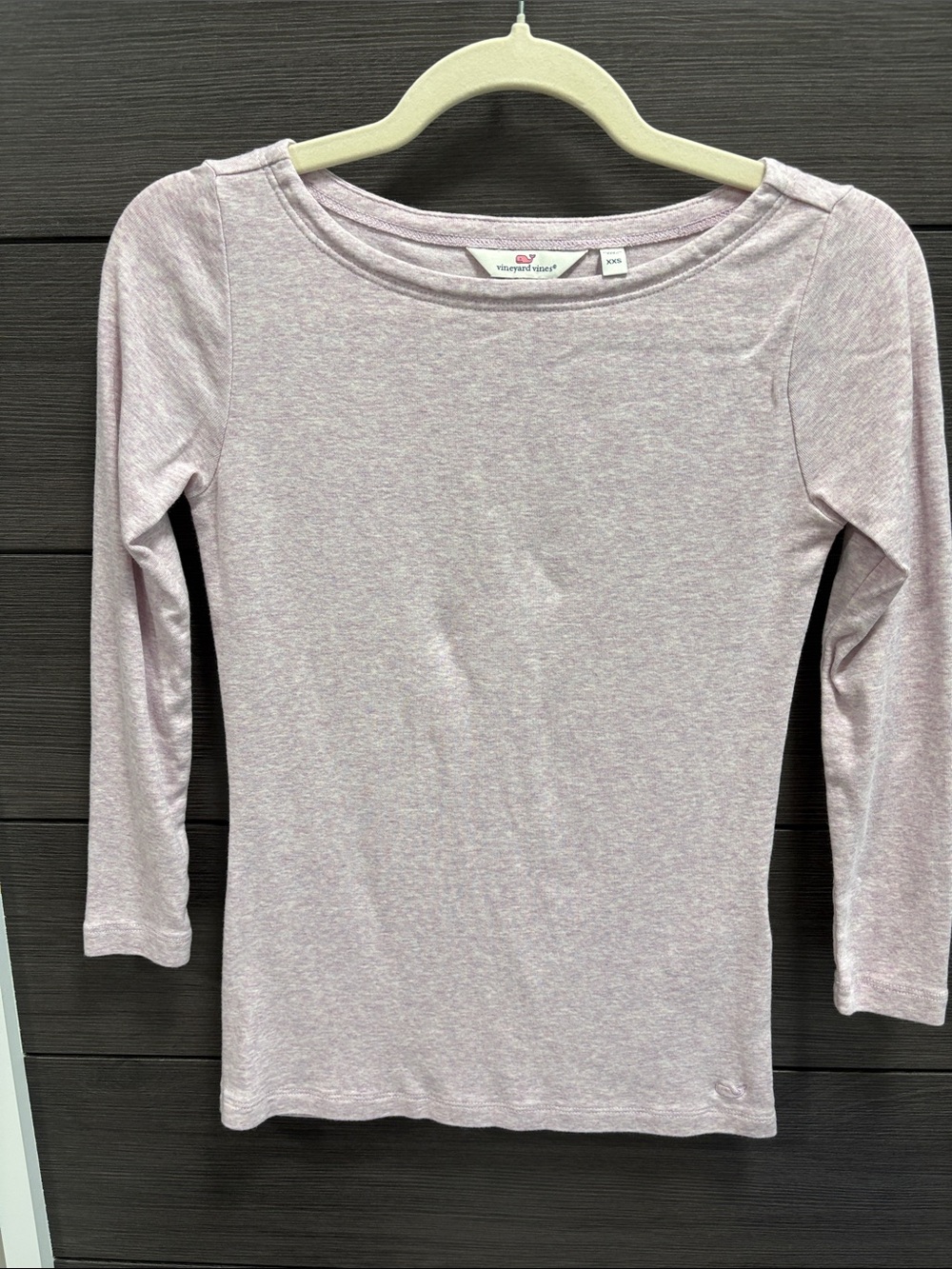 Vineyard Vines Girls' Lavender Long Sleeve Tee